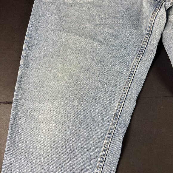 Y2K Levi's Jeans Men's 38x29* 560 Loose Tapered Light Blue Faded Denim Tag 38x30 - Picture 3 of 16